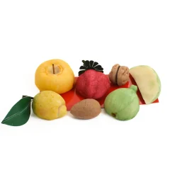 Hot Marzipan Fruits Gift Box, 200g Ingredients Brands|Italian Ingredients