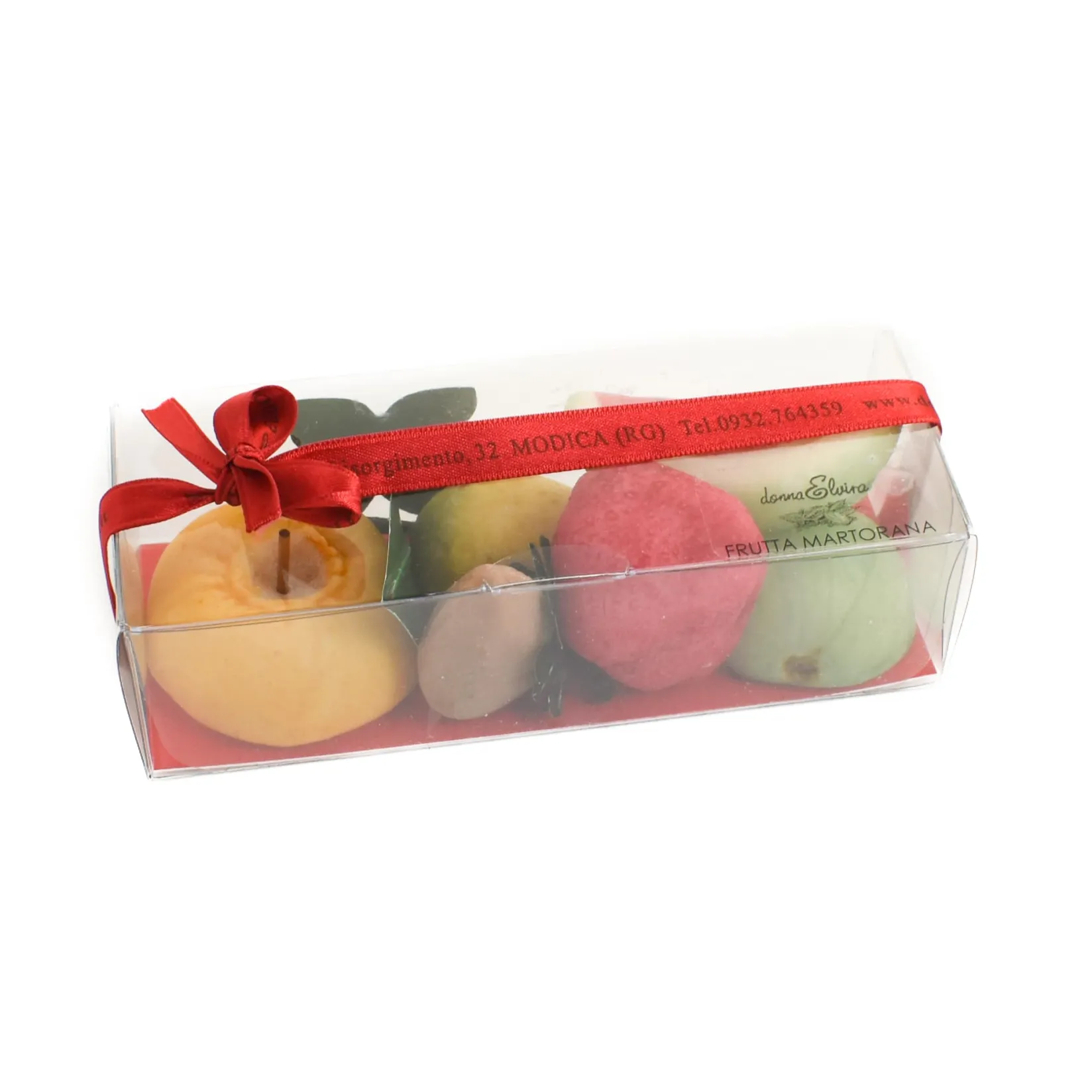 Hot Marzipan Fruits Gift Box, 200g Ingredients Brands|Italian Ingredients