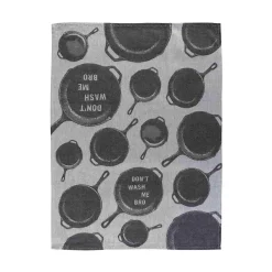 Don't Wash Me Bro Cotton Jacquard Tea Towel Kitchen Textiles & Clothing