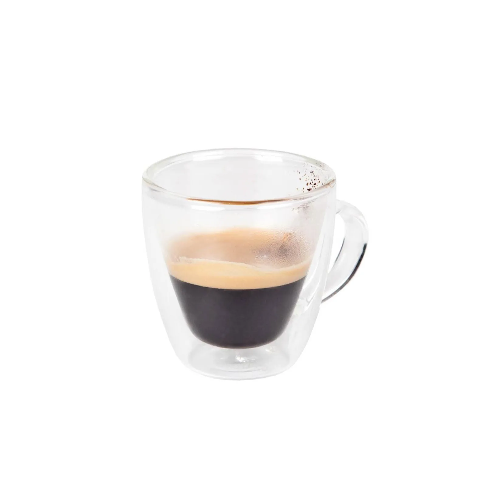 Discount Double-Walled Borosilicate Glass Espresso Cup, 80ml Tableware Brands