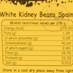 New Dried Alubia Beans from Leon, 1kg Ingredients Brands|Spanish Ingredients