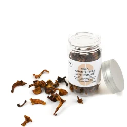 Online Dried Wild Chanterelle Mushrooms, 40g French Ingredients|Vegetables