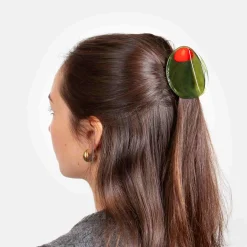 Olive Hair Claw Clip Tableware Brands