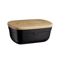 Clearance Black Bread Storage Box French Ingredients|Food Storage & Containers