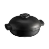 Best Delight Black Ceramic Induction Braiser, 27cm French Ingredients|Pots & Pans