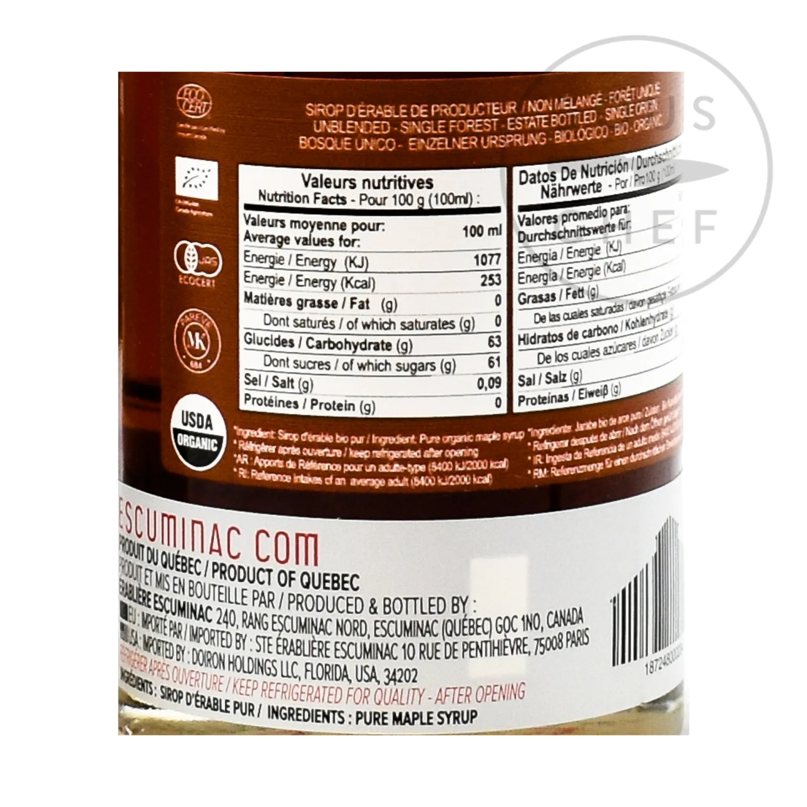 Outlet Great Harvest Medium Maple Syrup, 200ml Jam, Honey & Spreads|Baking Ingredients