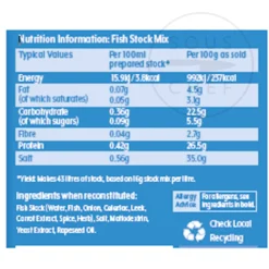 Discount Fish Stock Mix, 700g Ingredients Brands|Stock & Bouillon