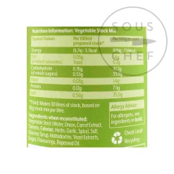 Outlet Vegetable Stock Mix, 800g Made In The Uk|Stock & Bouillon