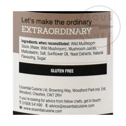 Hot Wild Mushroom Glace, 600g Ingredients Brands|French Ingredients