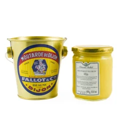 Discount Dijon Mustard In Gift Metal Bucket, 450g Ingredients Brands|French Ingredients