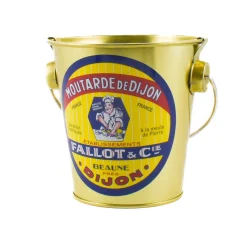 Discount Dijon Mustard In Gift Metal Bucket, 450g Ingredients Brands|French Ingredients