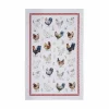 Sale Farm Birds Cotton Tea Towel Kitchen Textiles & Clothing