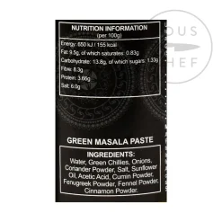' Green Masala Paste, 380g Ingredients Brands|Indian Ingredients