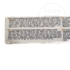 Hot Shortbread With Salted Butter Caramel, 125g Ingredients Brands|Chocolate & Sweets