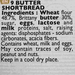 New Traditional Shortbread, 115g Ingredients Brands|Chocolate & Sweets