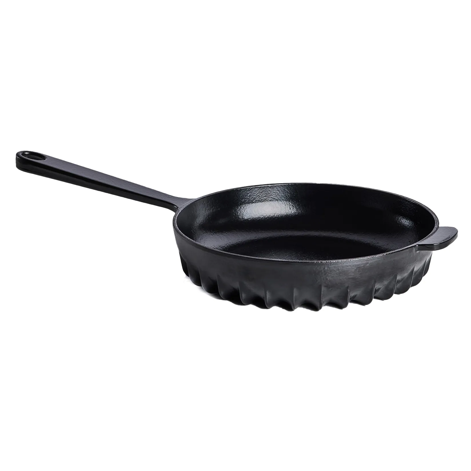 Black Cast Iron Frying Pan, 26cm French Ingredients|Pots & Pans