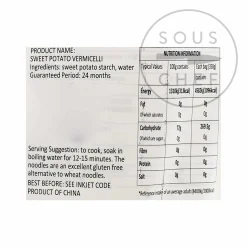 New Well Brand Sweet Potato Vermicelli Ingredients Brands|Chinese Ingredients