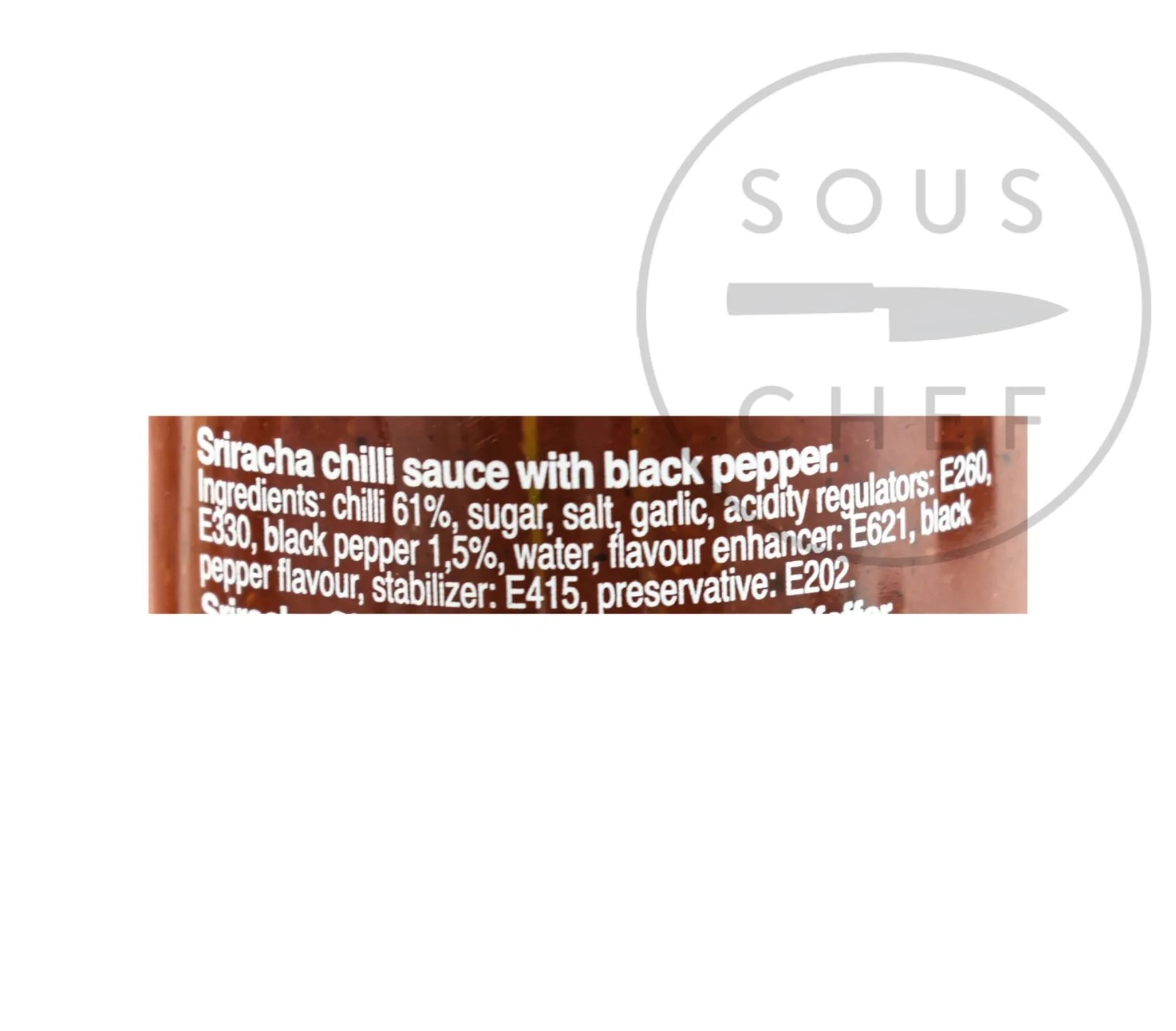 Outlet Sriracha Black Pepper, 455ml Southeast Asian Ingredients|Sauces & Condiments