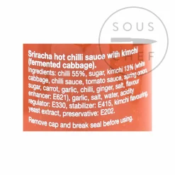 Sriracha With Kimchi, 455ml Ingredients Brands|Southeast Asian Ingredients