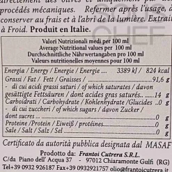 Best PGI Sicilian Extra Virgin Olive Oil in Hand Made Ceramic Bottle, 500ml Ingredients Brands|Italian Ingredients