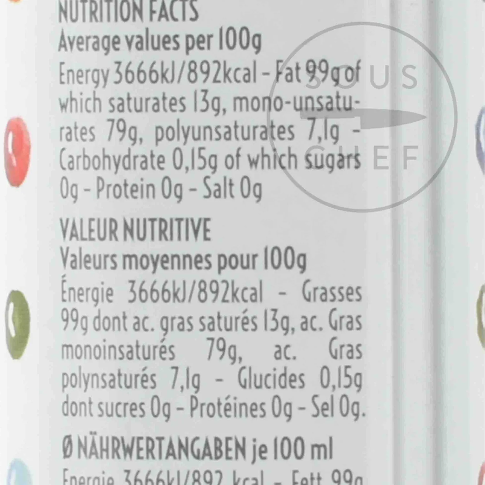 Hot Extra Virgin Olive Oil in Polka Dot Tin, 250ml Ingredients Brands|Oil, Vinegar & Dressings