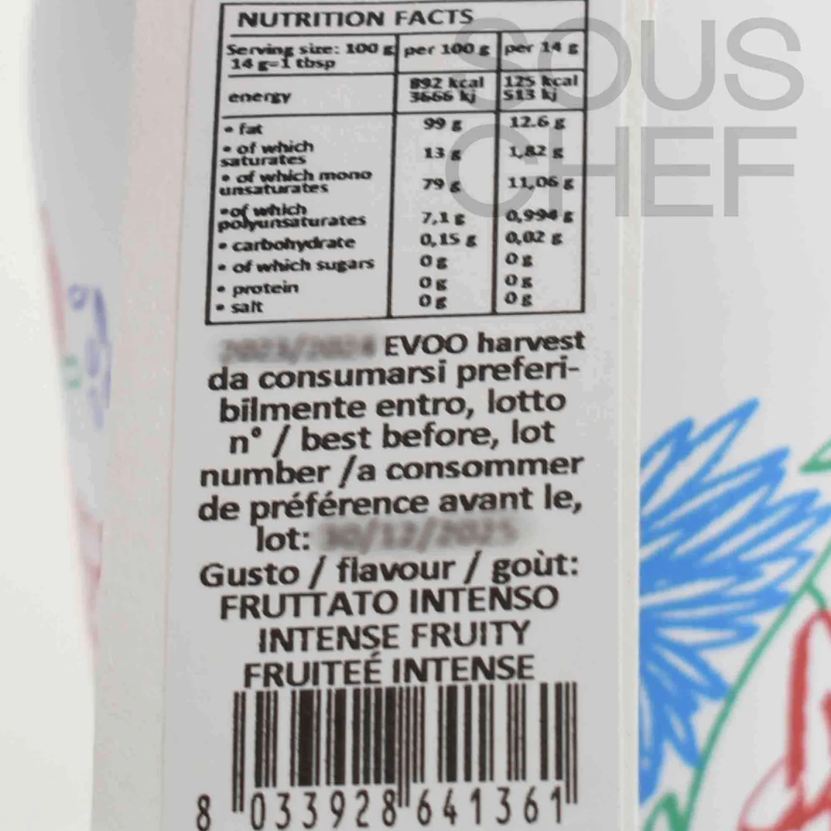 New Flower Field Intense Coratina Extra Virgin Olive Oil, 500ml Ingredients Brands|Oil, Vinegar & Dressings