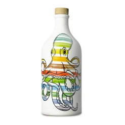 Best Intense Fruity Extra Virgin Olive Oil in Octopus Terracotta Bottle, 500ml Ingredients Brands|Italian Ingredients