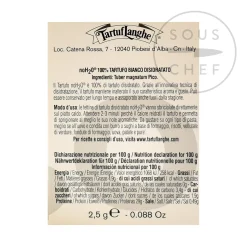 New Freeze-Dried Alba White Truffle, 2.5g Ingredients Brands|Italian Ingredients