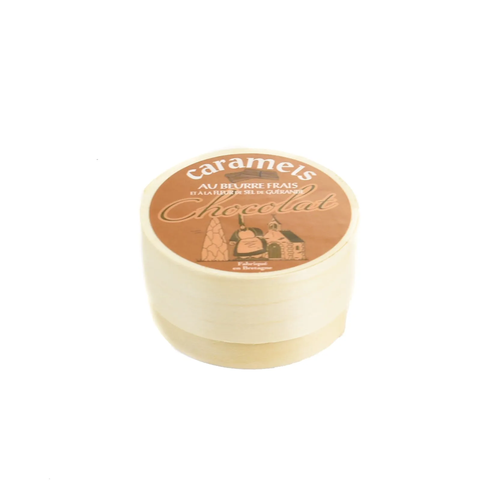 Outlet French Salted Butter Chocolate Caramels in Wooden Box, 50g French Ingredients|Chocolate & Sweets