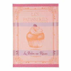 Sale French Tea Towel - Rum Baba French Ingredients|Kitchen Textiles & Clothing
