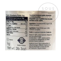 Sale Strawberry Puree, 1kg Ingredients Brands|Drinks