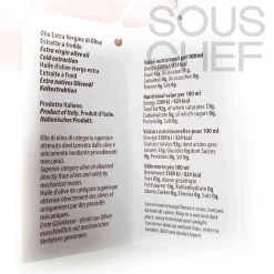 New Puglian Affiorato Extra Virgin Olive Oil, 500ml Ingredients Brands|Italian Ingredients