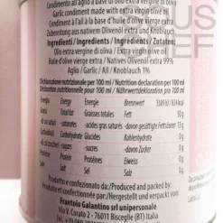 Online Puglian Garlic Extra Virgin Olive Oil, 100ml Ingredients Brands|Italian Ingredients