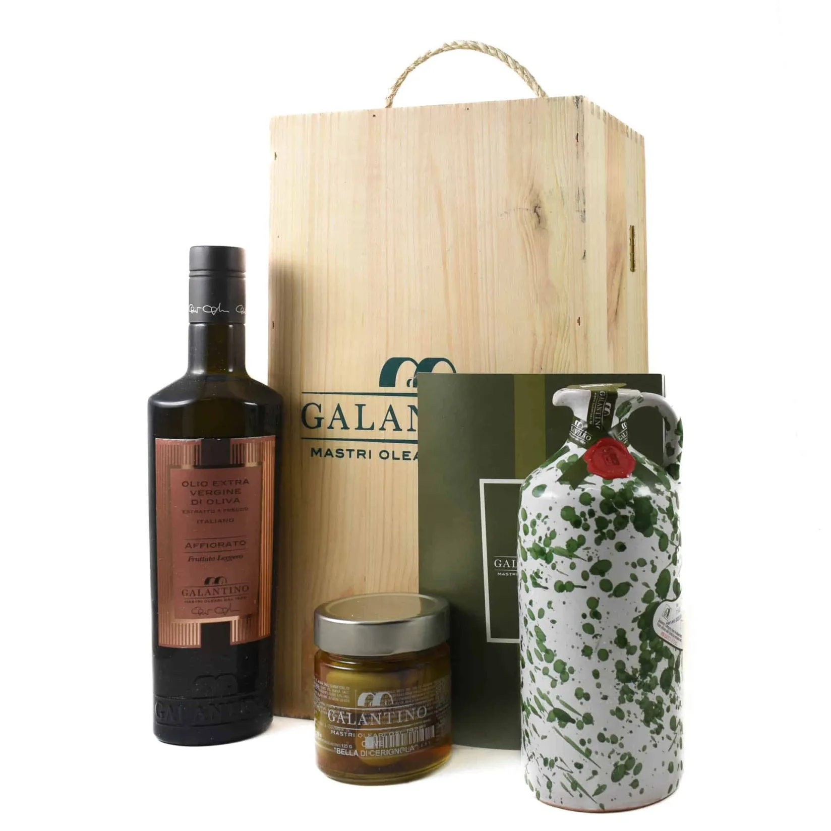Small Gift Set In Wooden Box Ingredients Brands|Oil, Vinegar & Dressings