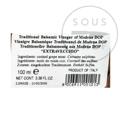 Online Giusti Balsamic Vinegar of Modena DOP - Extravecchio 25 Year Aged Ingredients Brands|Italian Ingredients