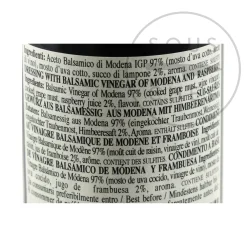 New Giusti Infused Balsamic Vinegar Collection - Truffle, Fig & Raspberry Ingredients Brands|Italian Ingredients