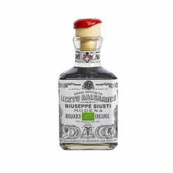 New Giusti Organic Balsamic Vinegar 6 Year Aged, 250ml Italian Ingredients|Oil, Vinegar & Dressings