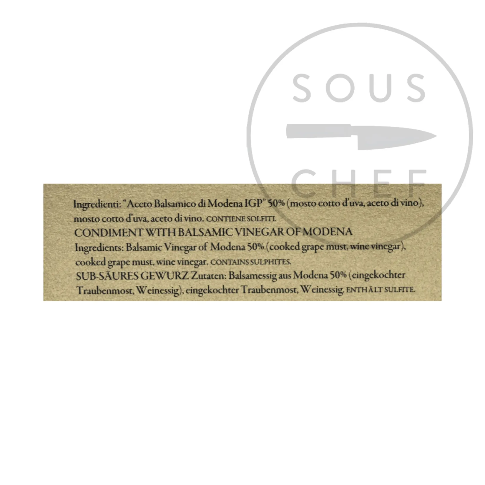 Sale Giusti Single Wood Aged Balsamic Vinegar Collection Ingredients Brands|Italian Ingredients