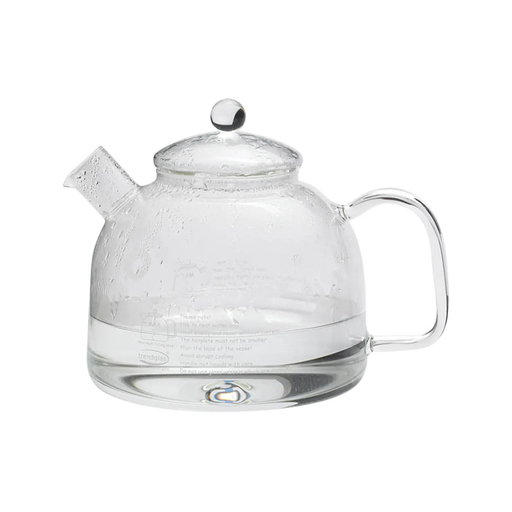 Hot Glass Stovetop Kettle, 1.75L Tableware Brands