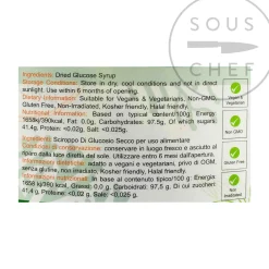 Clearance Glucose Powder, 1kg Ingredients Brands|Baking Ingredients