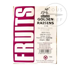 Discount Golden Raisins, 1kg Ingredients Brands|Baking Ingredients