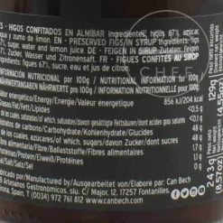 Hot Gourmet Confit Figs in Syrup, 285g Ingredients Brands|Spanish Ingredients