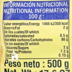 Online White Hominy Corn, 500g Ingredients Brands