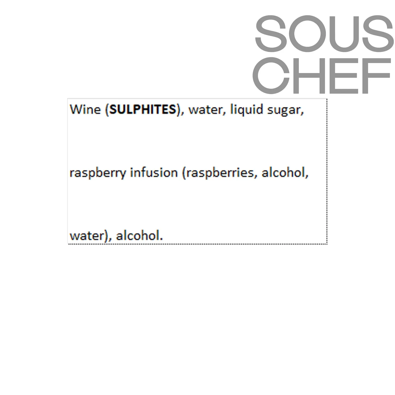 Sale Raspberry Aperitif 15V, 500ml Ingredients Brands|Drinks