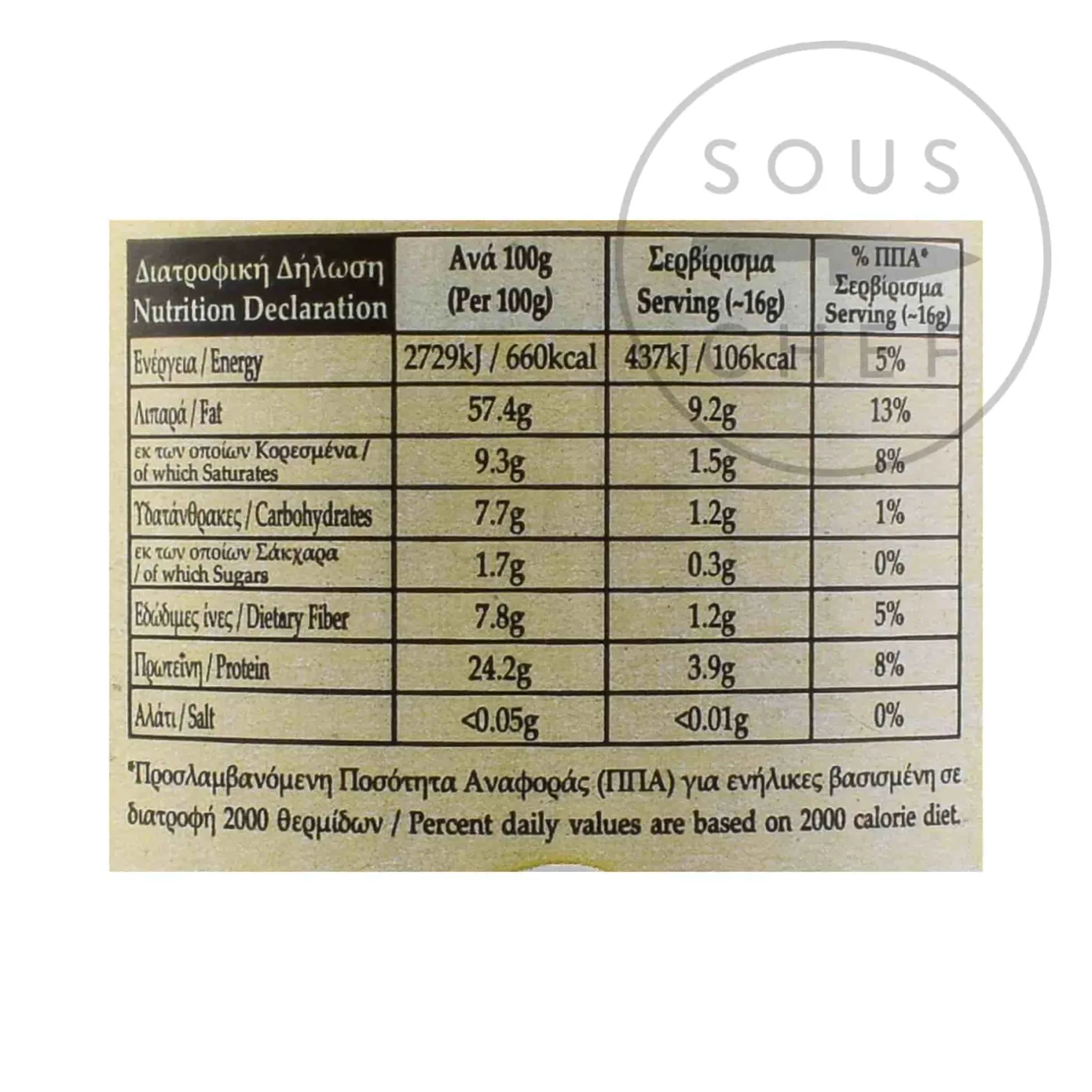 Clearance Greek Tahini, 450g Ingredients Brands|Greek Ingredients