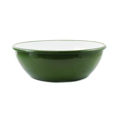 Hot Green Marble Enamel Large Salad Bowl, 32cm Tableware Brands|Crockery & Dinnerware