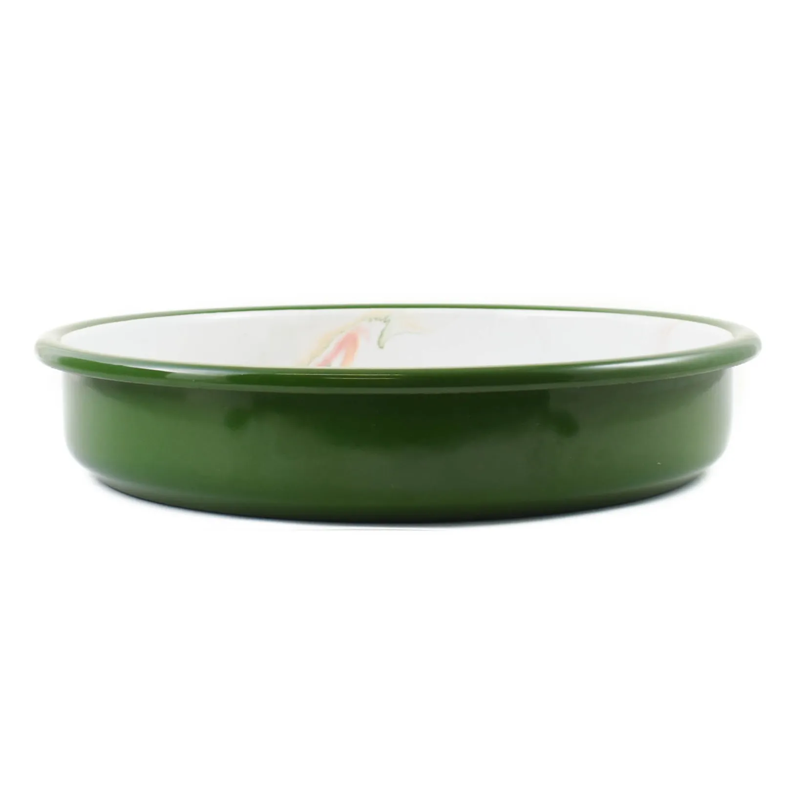 Green Marble Enamel Round Roasting & Serving Dish, 28cm Baking Supplies & Equipment