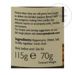 Discount Green Peppercorns in Brine Herbs & Spices|Ingredients Brands