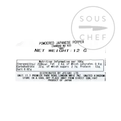 Clearance Ground Japanese Sansho Pepper, 8g Japanese Ingredients|Herbs & Spices