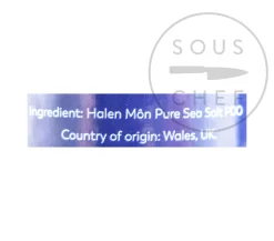 New Halen Mon Pure Sea Salt, 250g Ingredients Brands|Made In The Uk